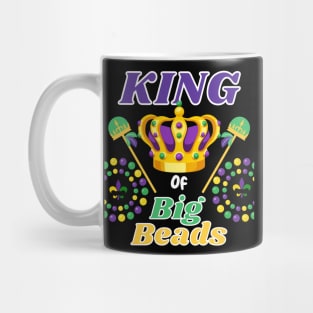 Mardi Gras King of big beads Mug